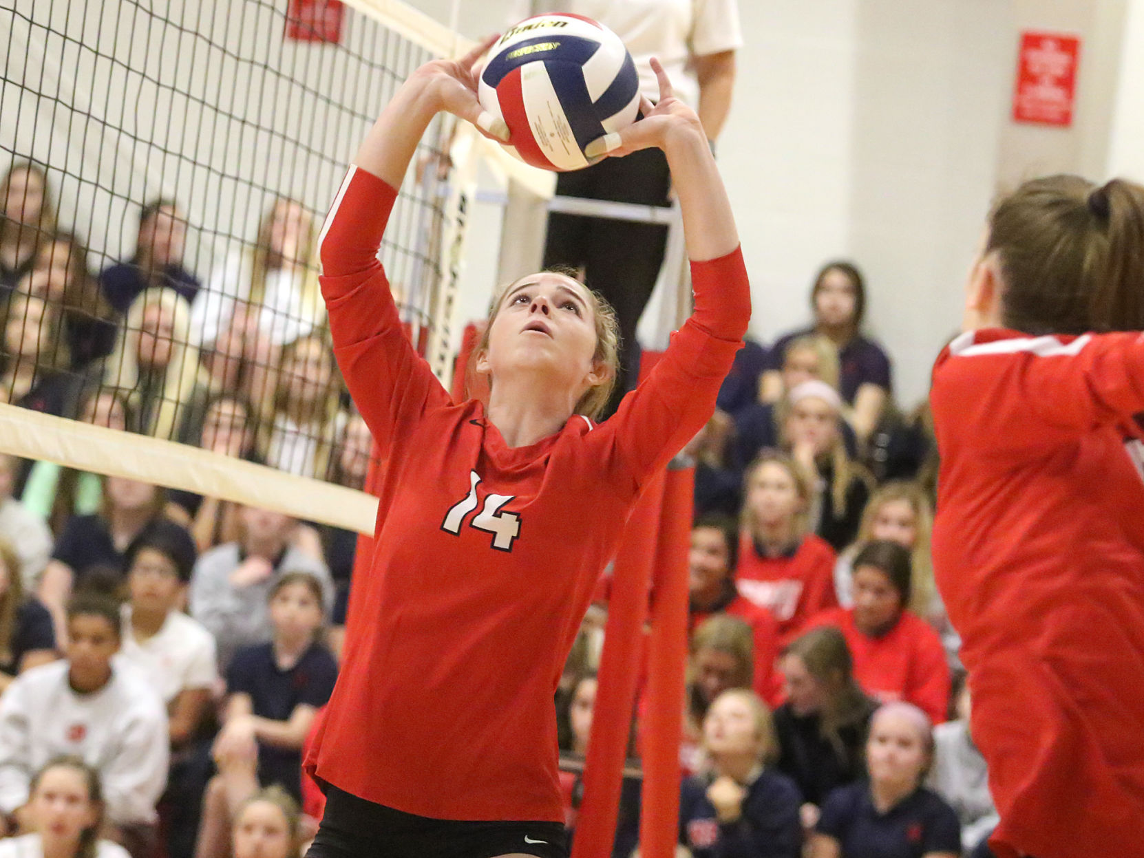Ursuline vs. Visitation volleyball